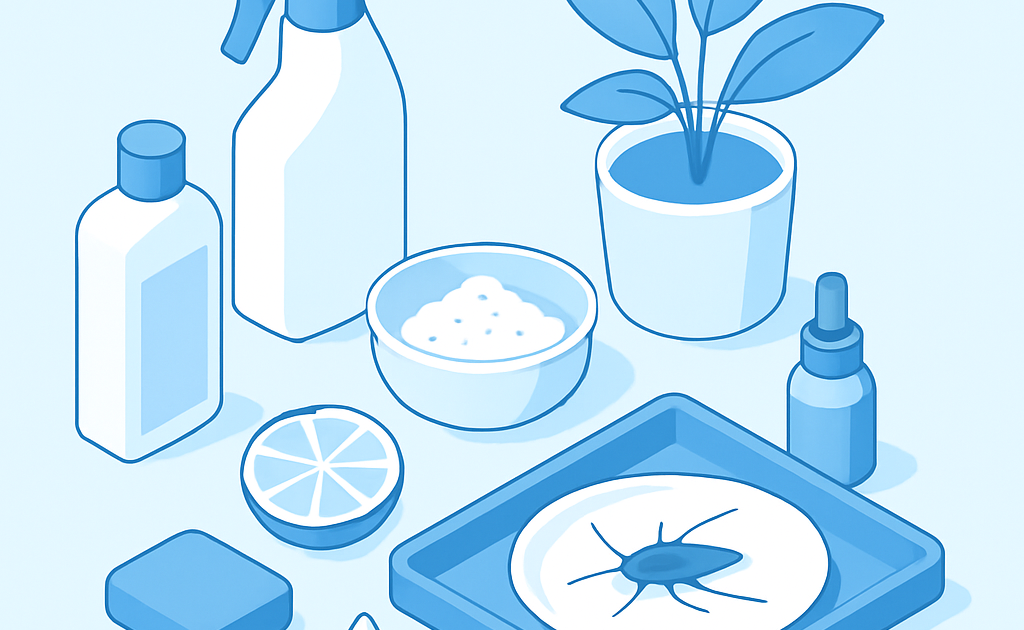 Ilustracao BoraDicas tutorial como acabar com barata em casa