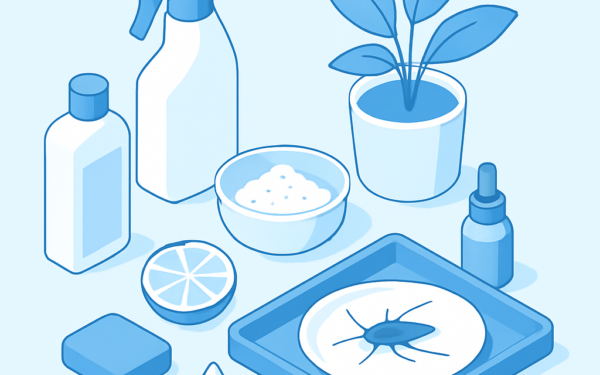 Ilustracao BoraDicas tutorial como acabar com barata em casa