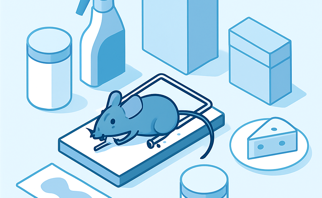 Ilustracao BoraDicas tutorial como acabar com rato em casa