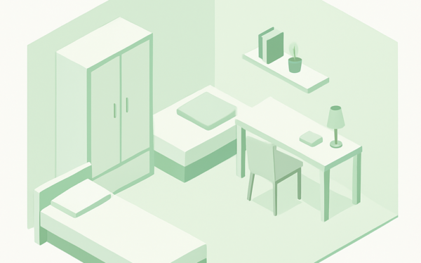 como-adaptar-quarto-pequeno-para-duas-pessoas BoraDicas