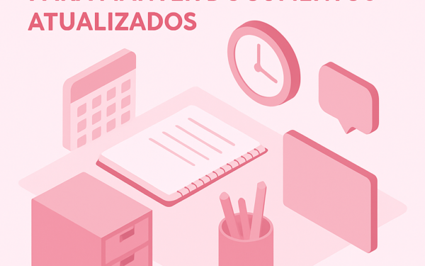 como adaptar rotina para manter documentos atualizados passo a passo BoraDicas