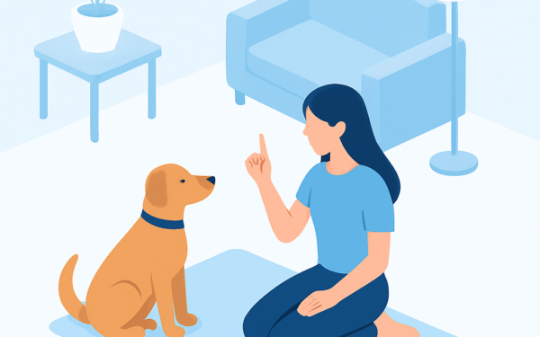 Ilustracao BoraDicas tutorial como adestrar cachorro em casa