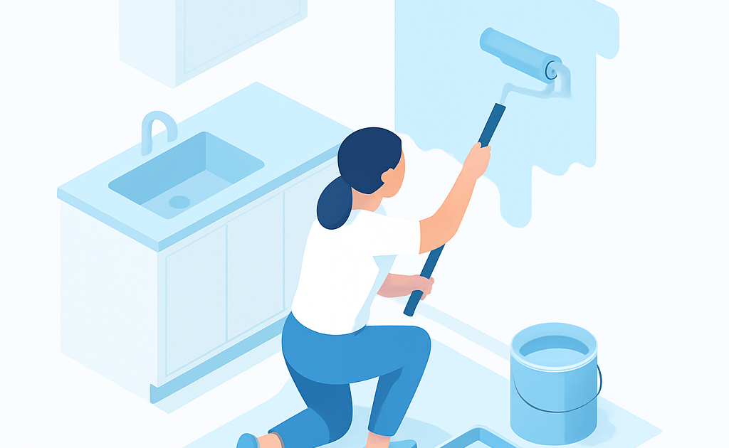 como aplicar tinta lavavel em cozinha sem respingos passo a passo BoraDicas