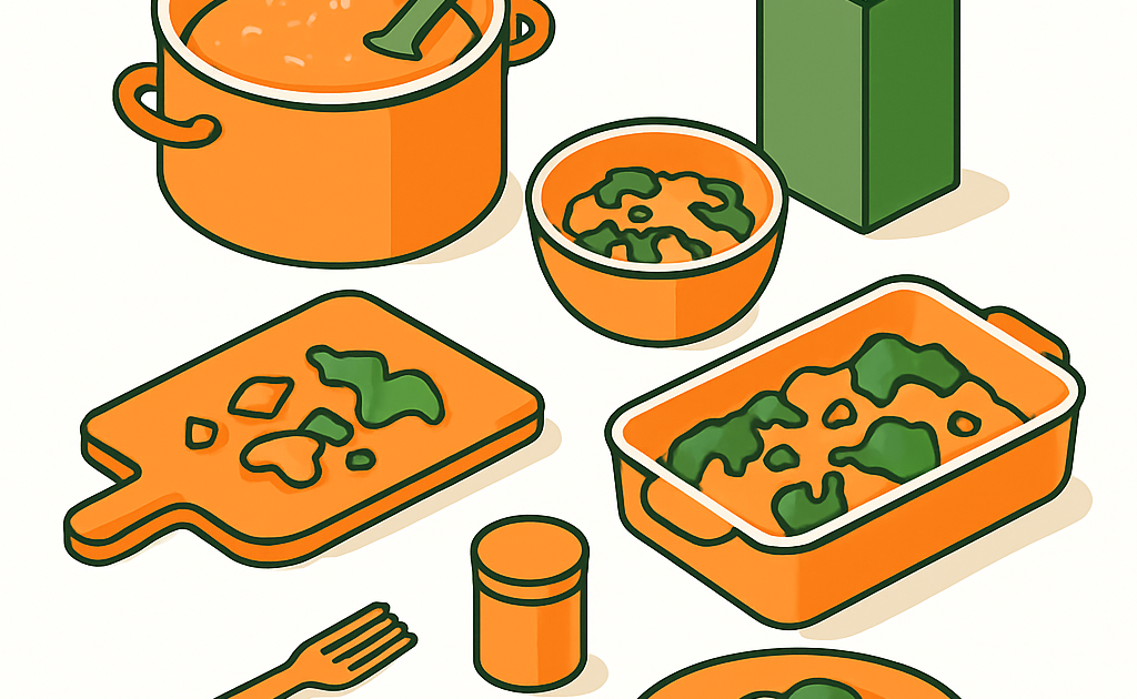 Ilustracao culinaria economica BoraDicas tutorial