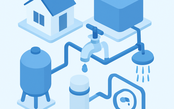 Ilustracao BoraDicas tutorial como aumentar pressao da agua em casa