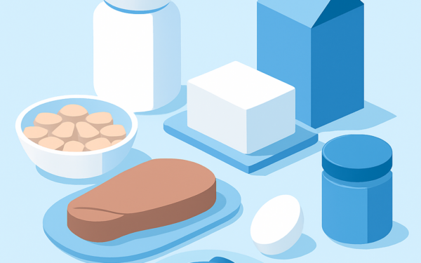 Ilustracao BoraDicas tutorial como aumentar proteina na dieta barato