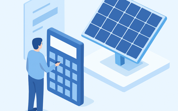 Ilustracao BoraDicas tutorial calculo paineis solares residenciais