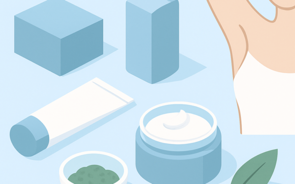 Ilustracao BoraDicas tutorial como clarear virilha e axilas em casa