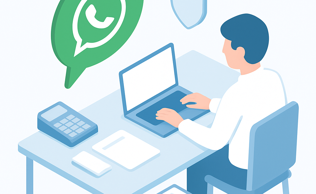 Ilustracao BoraDicas tutorial cobranca profissional WhatsApp