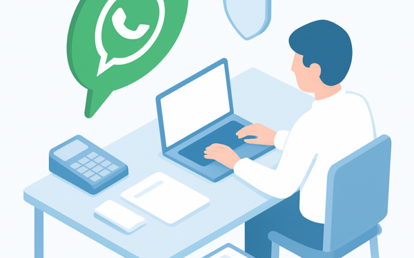 Ilustracao BoraDicas tutorial cobranca profissional WhatsApp