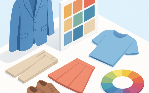 Ilustracao BoraDicas tutorial como combinar cores de roupa