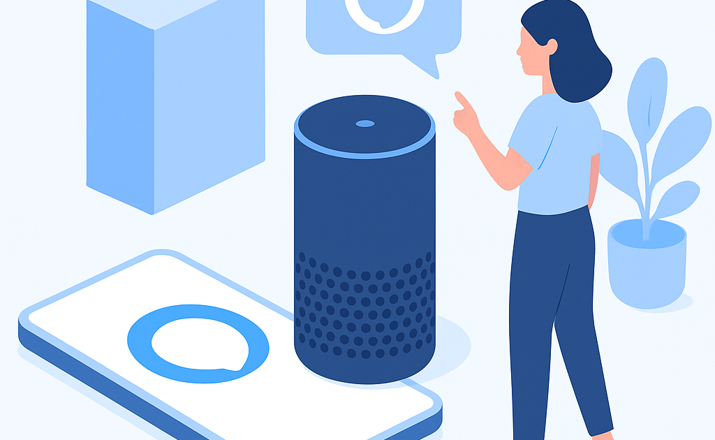 Ilustracao BoraDicas tutorial configurar Alexa em portugues