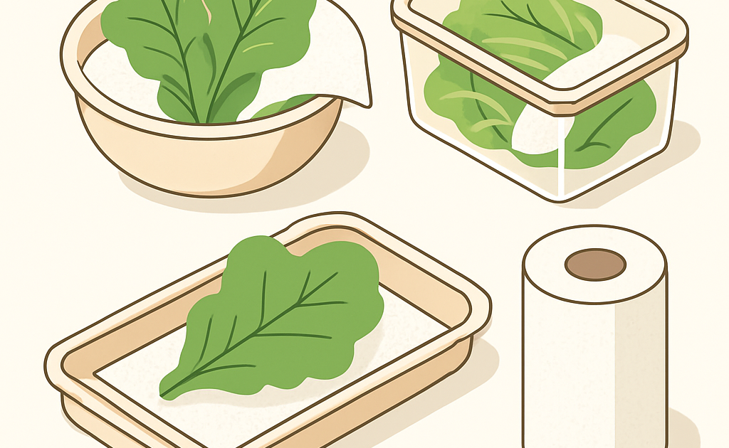 como conservar verduras por mais tempo com papel toalha passo a passo BoraDicas