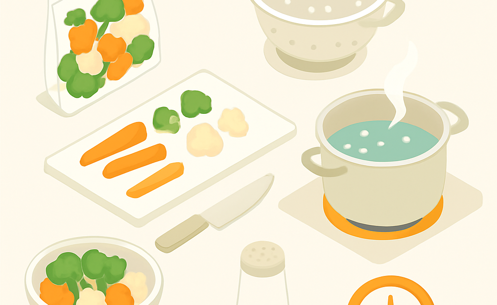 como cozinhar legumes congelados mantendo nutrientes passo a passo BoraDicas