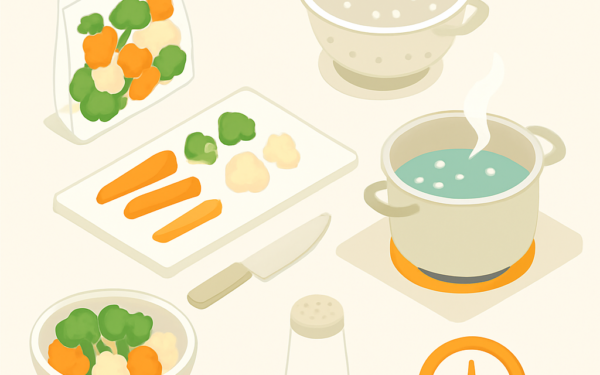 como cozinhar legumes congelados mantendo nutrientes passo a passo BoraDicas