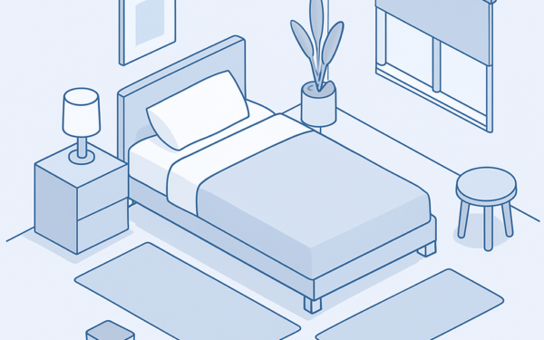 como criar ambiente de sono ideal em quarto pequeno passo a passo BoraDicas