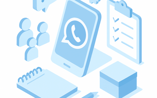Ilustracao BoraDicas tutorial como criar grupo de vendas WhatsApp
