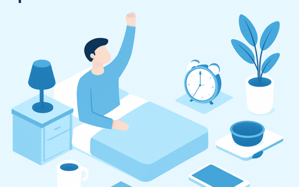 Ilustracao BoraDicas tutorial como criar rotina matinal produtiva em 30 minutos