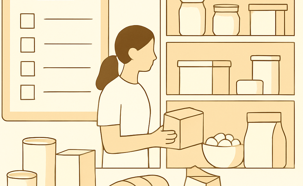 como criar sistema de inventario para despensa familiar passo a passo BoraDicas