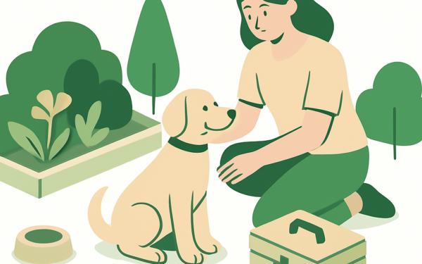 Ilustracao jardim e pets BoraDicas tutorial