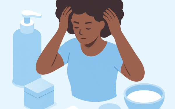 Ilustracao BoraDicas tutorial como cuidar do cabelo afro