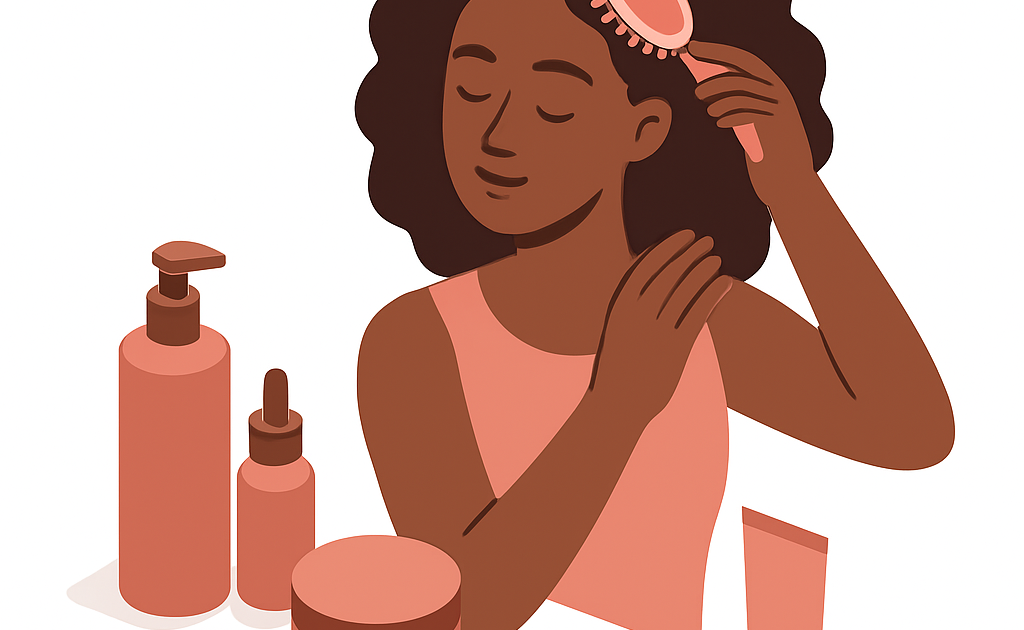 Ilustracao beleza e cabelo BoraDicas tutorial