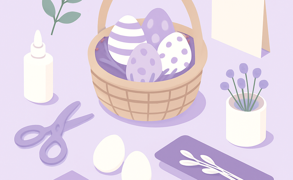 como decorar cestas pascoa baratas passo a passo BoraDicas