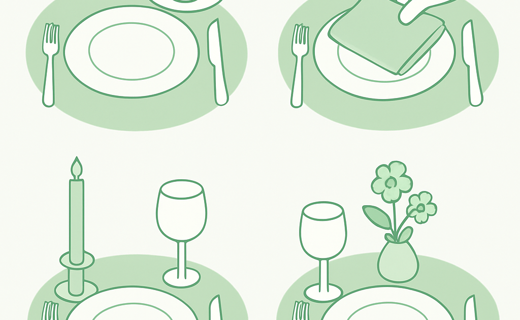 como decorar mesa jantar especial passo a passo BoraDicas