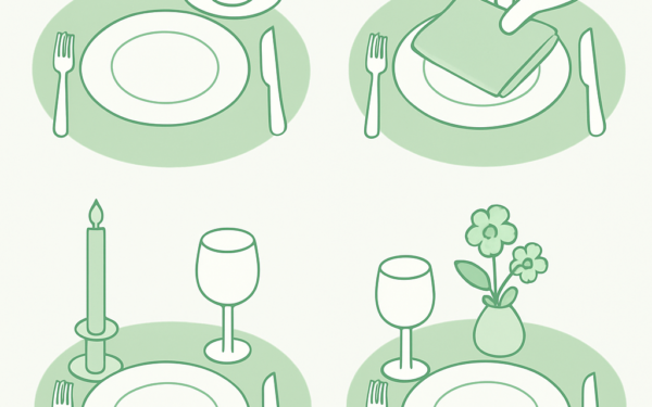 como decorar mesa jantar especial passo a passo BoraDicas