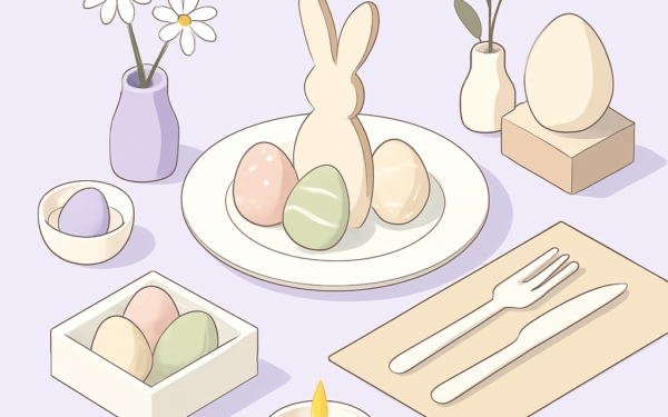 como decorar mesa pascoa barato passo a passo BoraDicas
