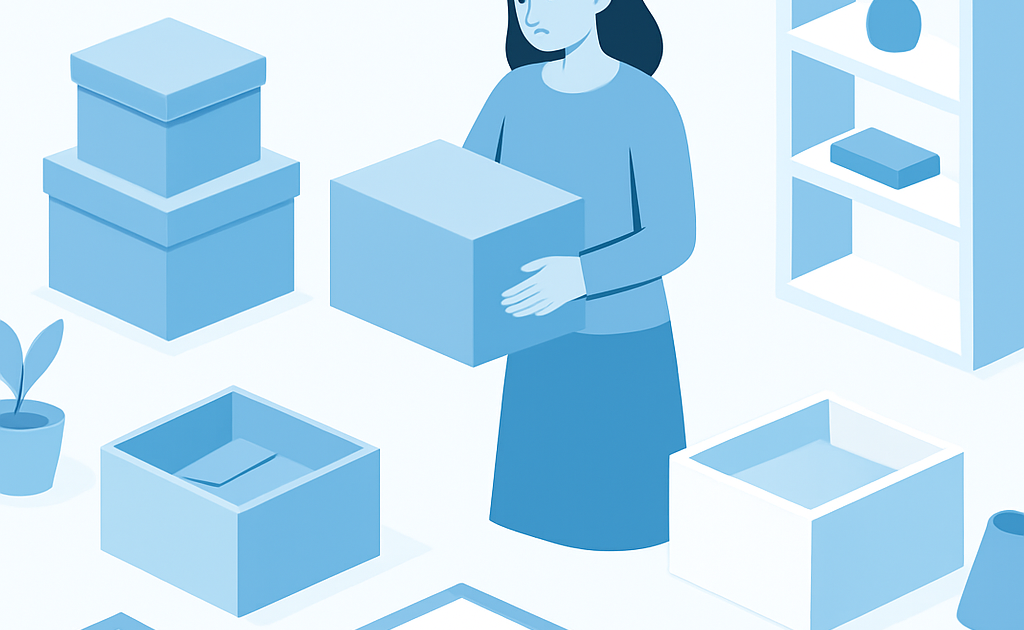Ilustracao BoraDicas tutorial como desapegar de objetos sem culpa metodo Marie Kondo