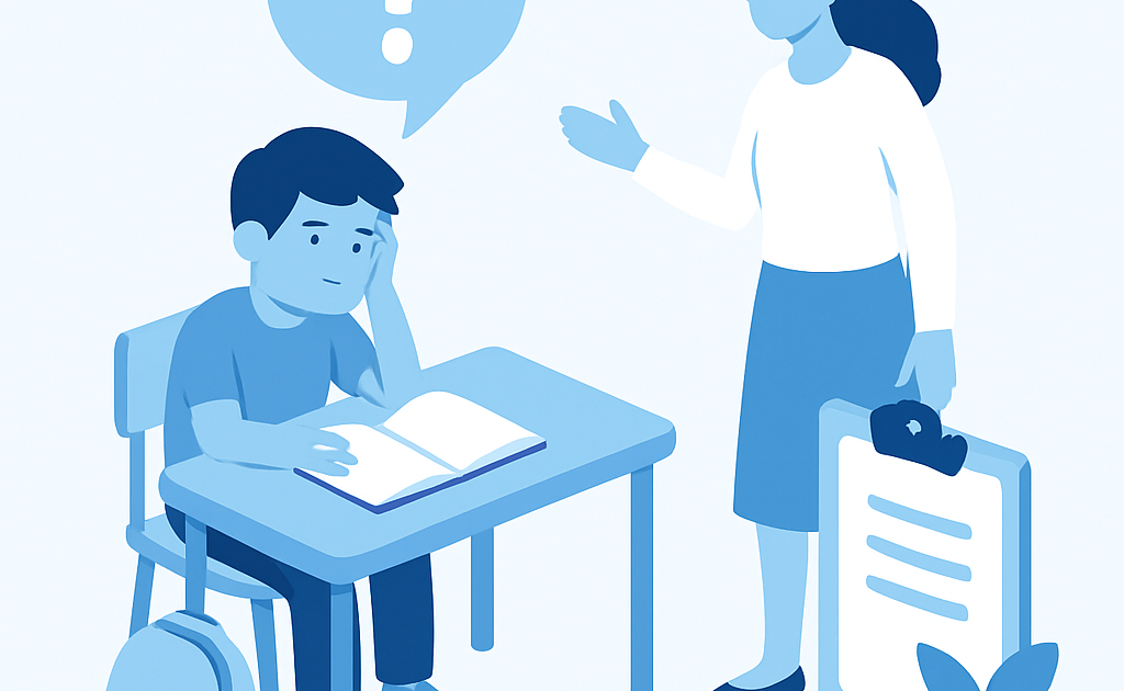 Ilustracao BoraDicas tutorial como descobrir se crianca tem TDAH