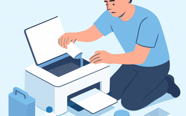 Ilustracao BoraDicas tutorial como desentupir cabeca de impressora em casa