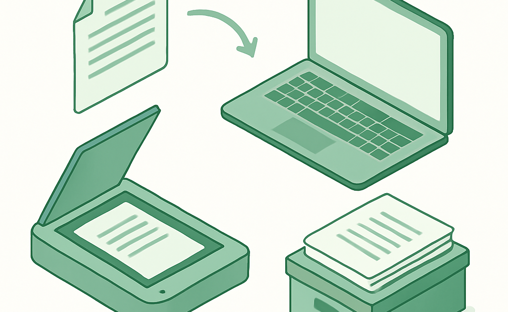 como digitalizar documentos importantes casa passo a passo BoraDicas