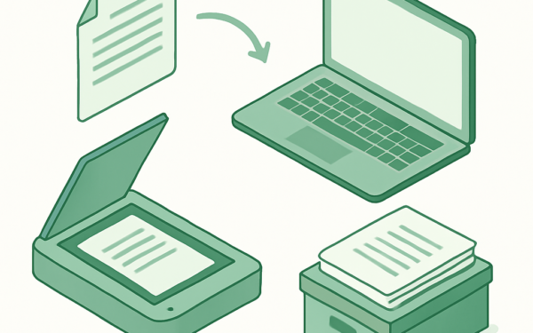 como digitalizar documentos importantes casa passo a passo BoraDicas