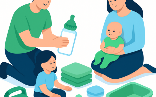 Ilustracao familia e criancas BoraDicas tutorial
