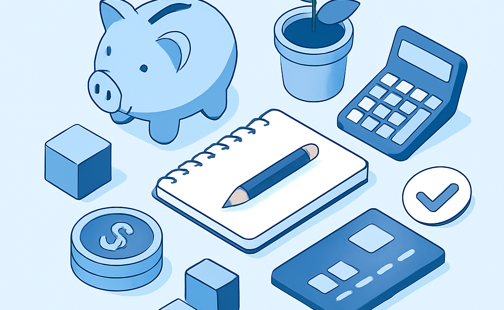 Ilustracao BoraDicas tutorial sobre como economizar dinheiro todo mes