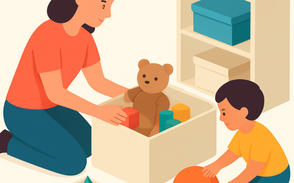 como ensinar criancas guardar brinquedos passo a passo BoraDicas