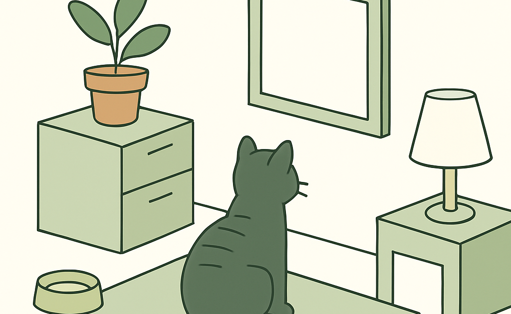 como entender gato que mia olhando para a parede passo a passo BoraDicas