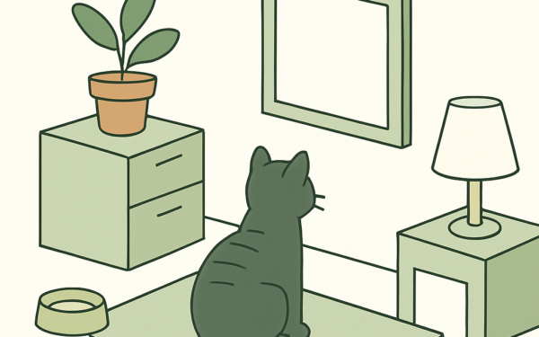 como entender gato que mia olhando para a parede passo a passo BoraDicas