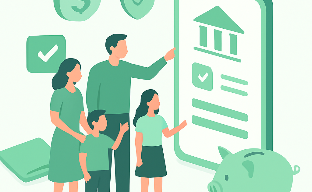 como escolher conta digital com melhores beneficios para familia passo a passo B