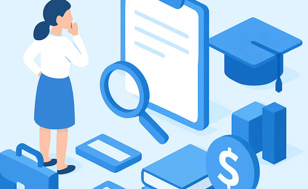 Ilustração BoraDicas tutorial como escolher escola particular econômica