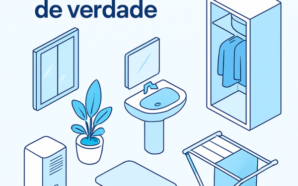 Ilustracao BoraDicas tutorial como evitar mofo em casa
