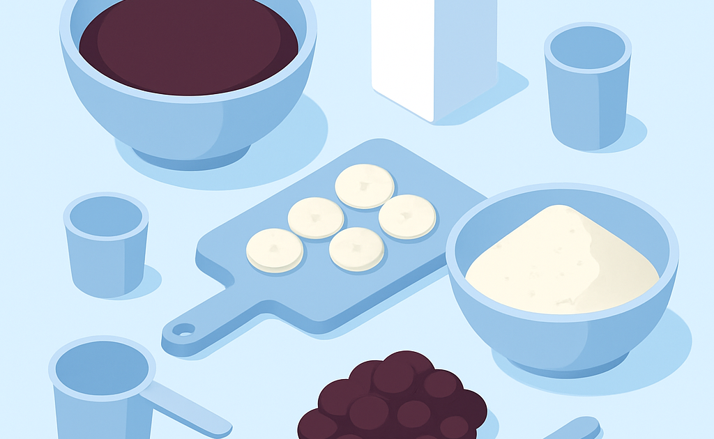 Ilustracao BoraDicas tutorial como fazer acai em casa