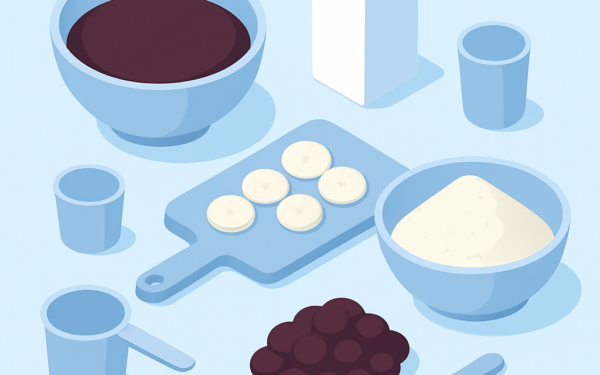 Ilustracao BoraDicas tutorial como fazer acai em casa