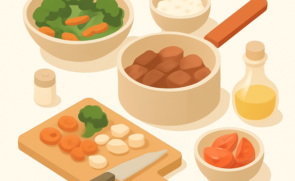 como fazer almoco para 4 por r20 com proteina e legumes passo a passo BoraDicas