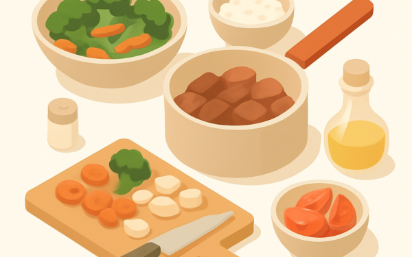 como fazer almoco para 4 por r20 com proteina e legumes passo a passo BoraDicas