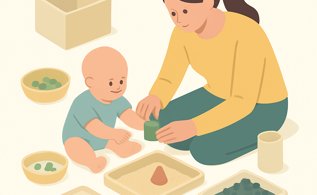 como fazer atividades sensoriais para bebes com materiais caseiros passo a passo