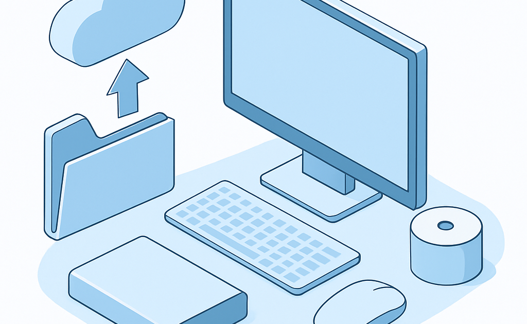Ilustracao BoraDicas tutorial backup gratuito computador Windows
