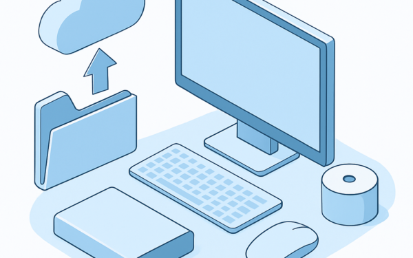Ilustracao BoraDicas tutorial backup gratuito computador Windows